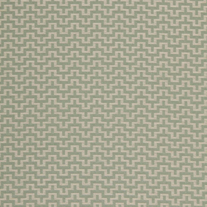 Manhattan Aqua 64342 by Schumacher Designer Fabric TESSERA I SMALL PATTERNS See Sample ITALY MEDIUM DUTY </p><p>Repeat: Horizontal: 1 3/8" (3CM) and Vertical: 5/8" (2CM) 54" WIDE (137CM) - Swanky Fabrics -