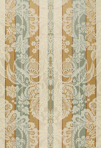 Schumacher Fabric Savannah Imberline Damask Ciel 64391