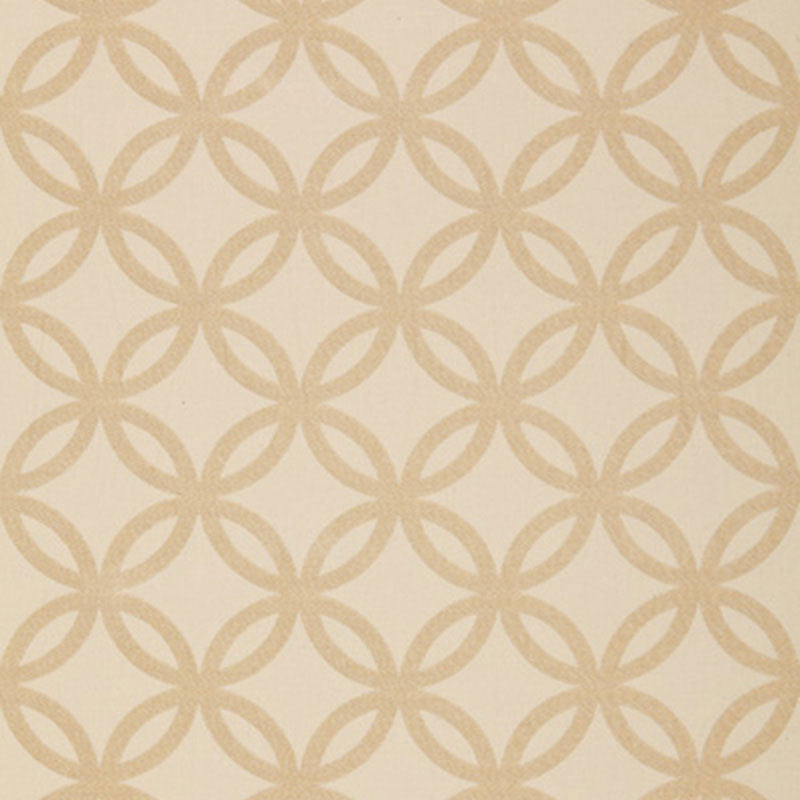 Circle Dance Champagne 64481 by Schumacher Designer Fabric TESSERA I SMALL PATTERNS See Sample UNITED STATES OF AMERICA HEAVY DUTY </p><p>Repeat: Horizontal: 1 5/8" (4CM) and Vertical: 3 3/8" (9CM) 51 3/8" WIDE (130CM) - Swanky Fabrics -