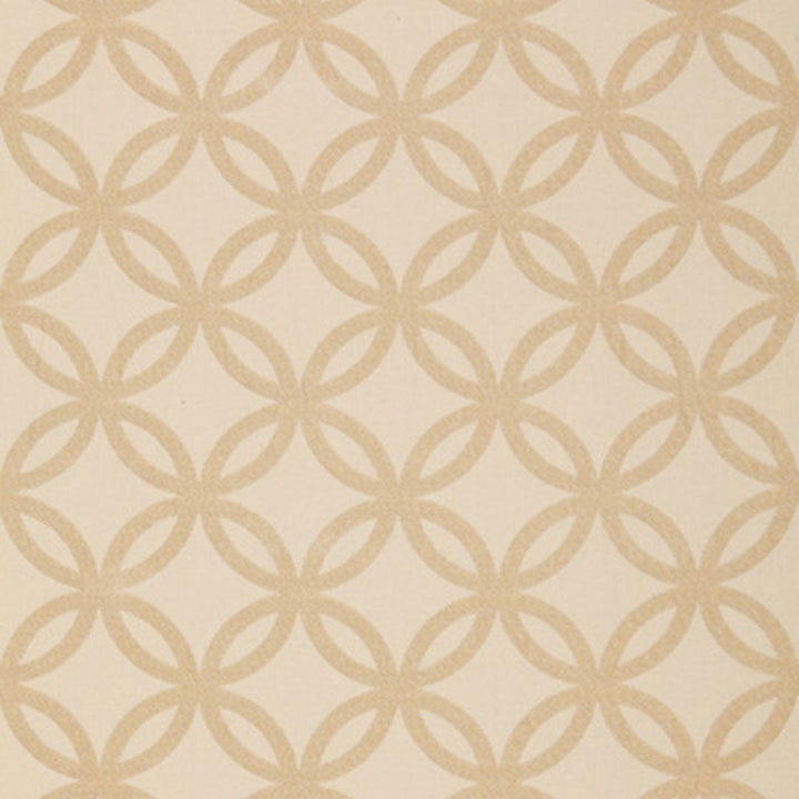 Circle Dance Champagne 64481 by Schumacher Fabric Schumacher Fabric Circle Dance Champagne 64481Fabric COTTON 60% UNITED STATES OF AMERICA </p><p>Repeat: H: HORZ. 1 5/8" (4CM) , V: VERT. 3 3/8" (9CM) 51.375 - Fabric Carolina -