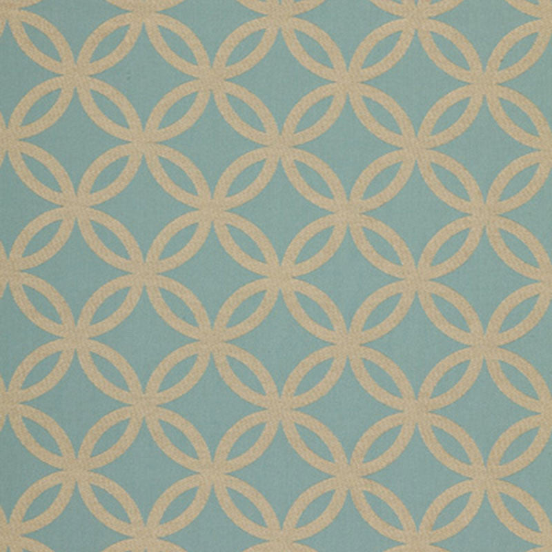 Circle Dance Azure 64483 by Schumacher Designer Fabric TESSERA I SMALL PATTERNS See Sample UNITED STATES OF AMERICA HEAVY DUTY </p><p>Repeat: Horizontal: 1 5/8" (4CM) and Vertical: 3 3/8" (9CM) 51 3/8" WIDE (130CM) - Swanky Fabrics -