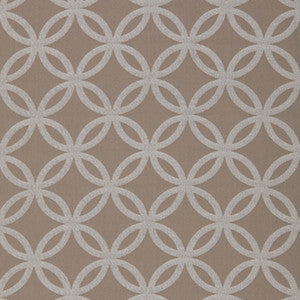 Schumacher Fabric Circle Dance Smoke 64484
