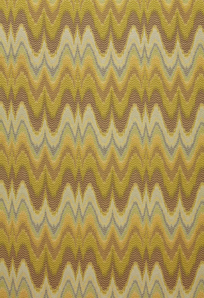Florentine Bargello Olivine 64662 by Schumacher Designer Fabric Chroma 70% Cotton, 30% Viscose Wyzenbeek 9,000 Horizontal: 6.75 and Vertical: 8 54 - Swanky Fabrics -