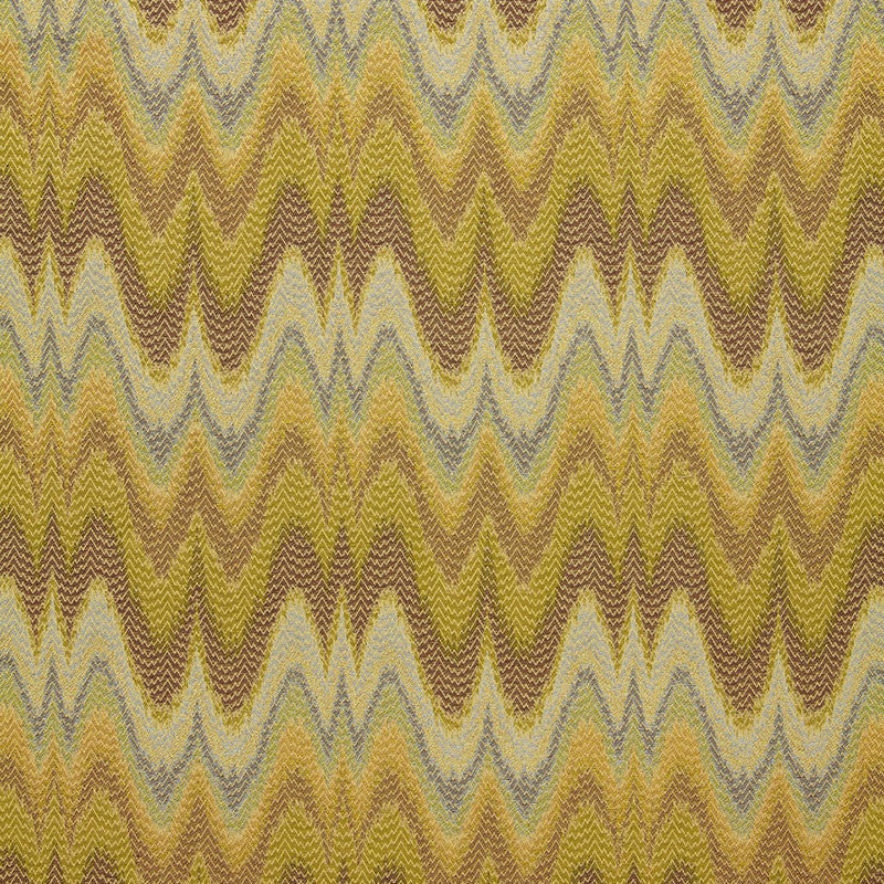 Florentine Bargello Olivine 64662 by Schumacher Designer Fabric CHROMA COTTON 70% VISCOSE 30% ITALY WYZENBEEK 9,000 </p><p>Repeat: Horizontal: 6 3/4" (17CM) and Vertical: 8" (20CM) 54 - Swanky Fabrics -