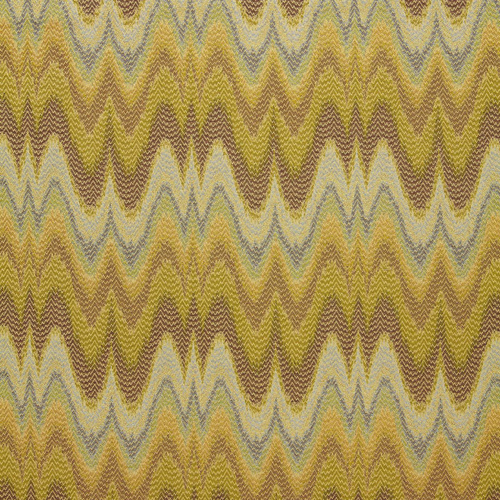 Florentine Bargello Olivine 64662 by Schumacher Designer Fabric CHROMA COTTON 70% VISCOSE 30% ITALY WYZENBEEK 9,000 </p><p>Repeat: Horizontal: 6 3/4" (17CM) and Vertical: 8" (20CM) 54 - Swanky Fabrics -