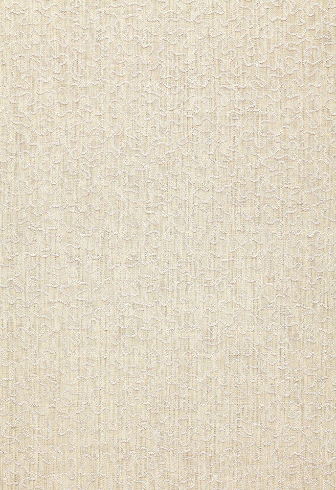 Vermicelli Embroidery Vellum 64671 by Schumacher Designer Fabric Chroma 90% Linen, 10% Cotton Martindale 8,000 Horizontal: - and Vertical: - 53 - Swanky Fabrics -