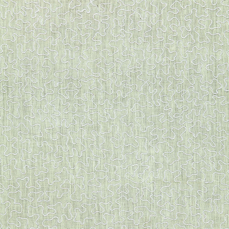 Vermicelli Embroidery Ming 64672 by Schumacher Designer Fabric CHROMA LINEN 90% COTTON 10% INDIA MARTINDALE 8,000 </p><p>Repeat: Horizontal: and Vertical: 53 - Swanky Fabrics -
