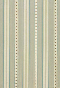 Schumacher Fabric Francesca Stripe Moonstone 64750