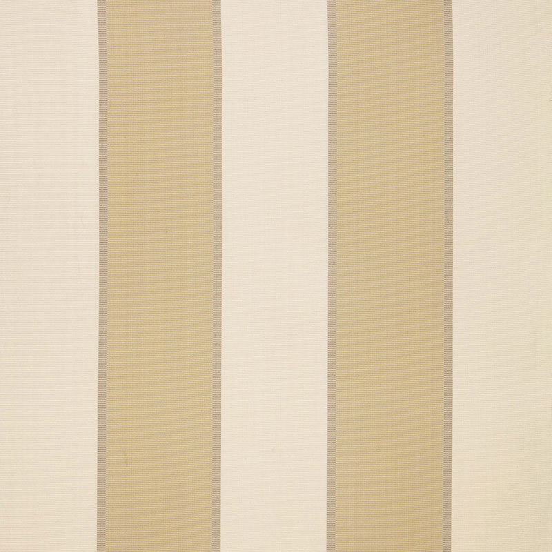 Montebello Stripe Champagne 64780 by Schumacher Designer Fabric CHROMA SP14 See Sample INDIA LIGHT DUTY </p><p>Repeat: Horizontal: 9 1/8" (23CM) and Vertical: - 54 7/8" WIDE (139CM) - Swanky Fabrics -