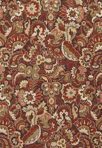 Schumacher Fabric Velours Oriental Tuscan 64831