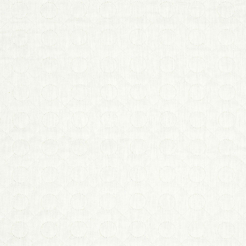 Arles Embroidery Oyster 65001 by Schumacher Designer Fabric AU NATUREL See Sample INDIA LIGHT DUTY </p><p>Repeat: Horizontal: 1 3/8" (3CM) and Vertical: 1 3/8" (3CM) 50 1/2" WIDE (128CM) - Swanky Fabrics -