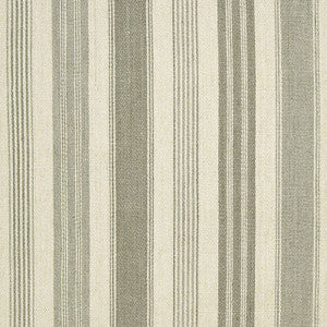 Schumacher Fabric Montauban Stripe Dove / Haze 65170