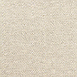 Schumacher Fabric Chimay Linen Herringbone Oat / Linen 65210