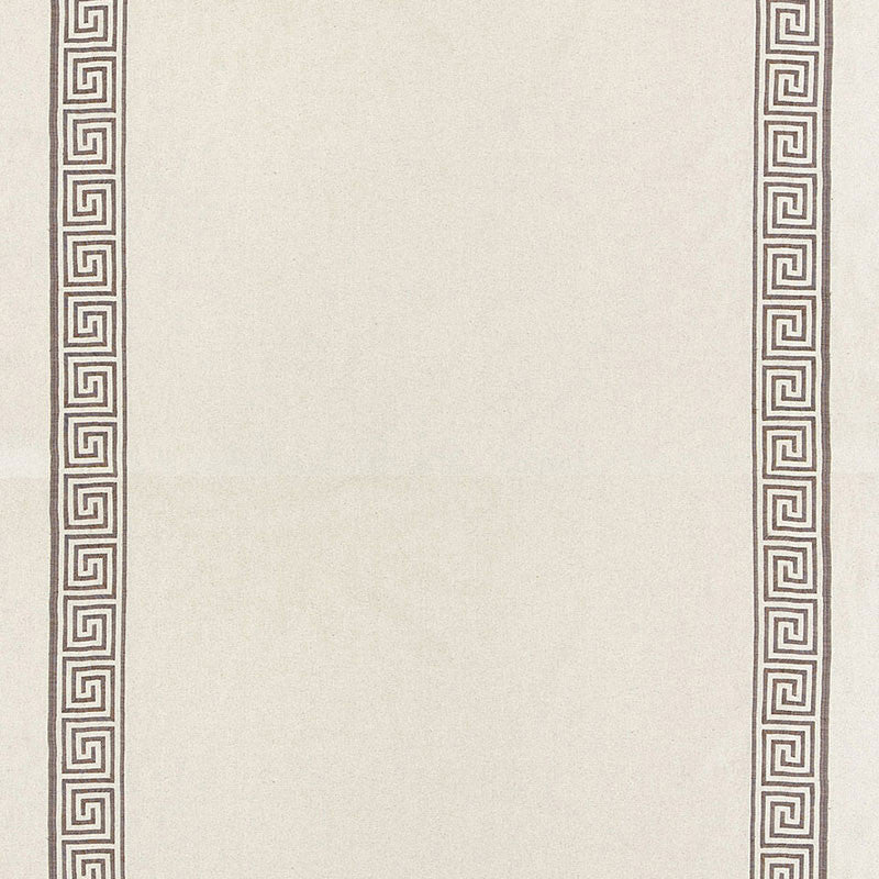 Greek Key Embroidery Ii Truffle 65250 by Schumacher Fabric Schumacher Fabric Greek Key Embroidery Ii Truffle 65250Fabric COTTON 70% BELGIUM </p><p>Repeat: H: , V: VERT. 4 1/8" (10CM) 58 - Fabric Carolina -