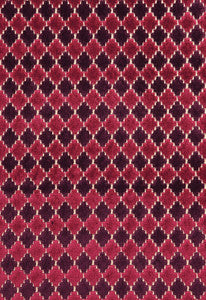 Schumacher Fabric Marrakesh Velvet Black Cherry 65640