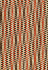 Schumacher Fabric Rivington Weave Red Earth 65651