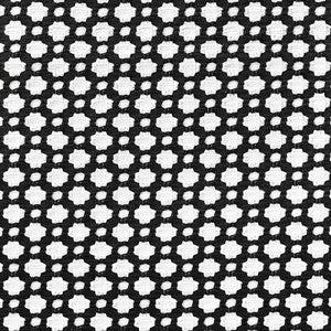 Schumacher Fabric Betwixt Black / White 65683