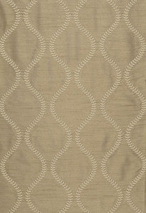 Schumacher Fabric Agadir Embroidery Chanterelle 65750
