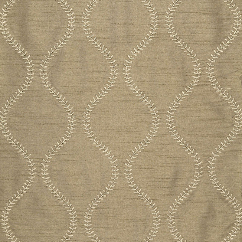 Agadir Embroidery Chanterelle 65750 by Schumacher Fabric Schumacher Fabric Agadir Embroidery Chanterelle 65750Fabric POLYESTER 100% INDIA </p><p>Repeat: H: HORZ. 3 1/4" (8CM) , V: VERT. 7 1/2" (19CM) 50.5 - Fabric Carolina -