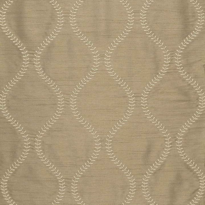 Agadir Embroidery Chanterelle 65750 by Schumacher Fabric Schumacher Fabric Agadir Embroidery Chanterelle 65750Fabric POLYESTER 100% INDIA </p><p>Repeat: H: HORZ. 3 1/4" (8CM) , V: VERT. 7 1/2" (19CM) 50.5 - Fabric Carolina -
