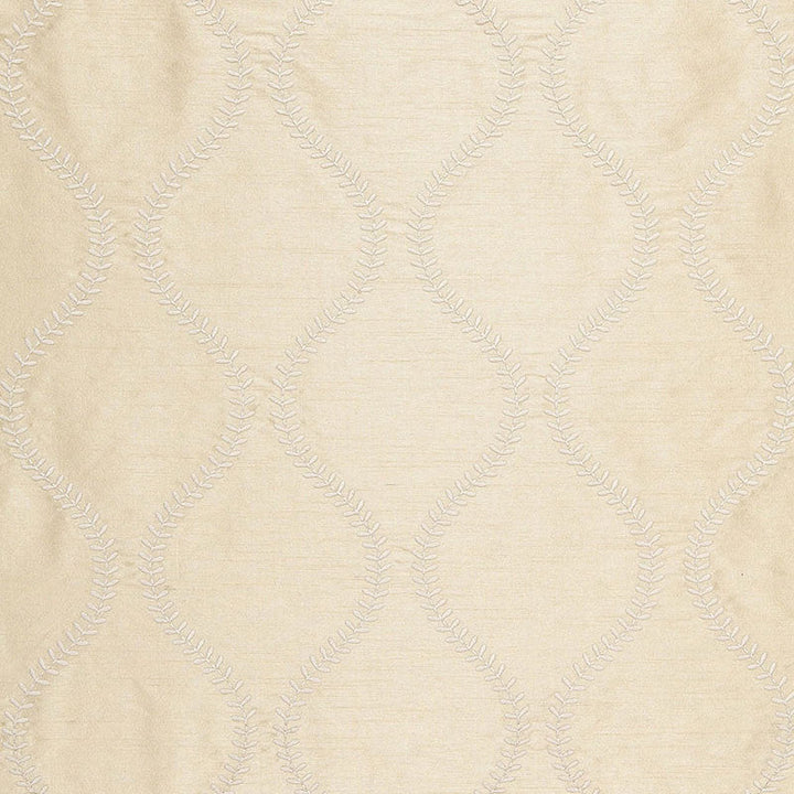 Agadir Embroidery Champagne 65752 by Schumacher Fabric Schumacher Fabric Agadir Embroidery Champagne 65752Fabric POLYESTER 100% INDIA </p><p>Repeat: H: HORZ. 3 1/4" (8CM) , V: VERT. 7 1/2" (19CM) 50.5 - Fabric Carolina -