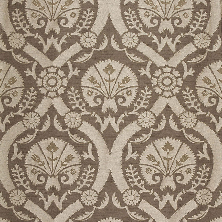 Taza Damask Chanterelle 65772 by Schumacher Designer Fabric CHROMA See Sample INDIA LIGHT DUTY </p><p>Repeat: Horizontal: 7" (18CM) and Vertical: 19" (48CM) 55 2/8" WIDE (140CM) - Swanky Fabrics -