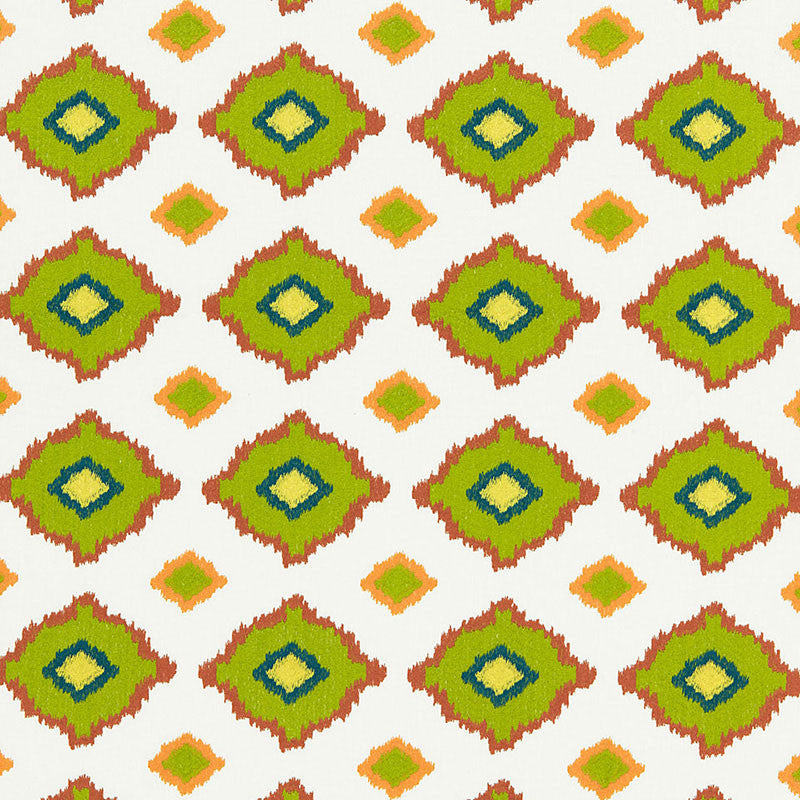 Sikar Embroidery Citrus 65780 by Schumacher Designer Fabric OTTOMAN CHIC LINEN 61% COTTON 39% INDIA MARTINDALE 12,000 </p><p>Repeat: Horizontal: 5 3/4" (15CM) and Vertical: 5" (13CM) 52 - Swanky Fabrics -