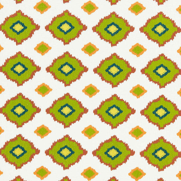 Sikar Embroidery Citrus 65780 by Schumacher Designer Fabric OTTOMAN CHIC LINEN 61% COTTON 39% INDIA MARTINDALE 12,000 </p><p>Repeat: Horizontal: 5 3/4" (15CM) and Vertical: 5" (13CM) 52 - Swanky Fabrics -