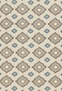 Schumacher Fabric Sikar Embroidery Flax 65784