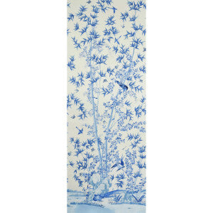 Schumacher Wallpaper Brighton Pavilion Panel Blue 5007744
