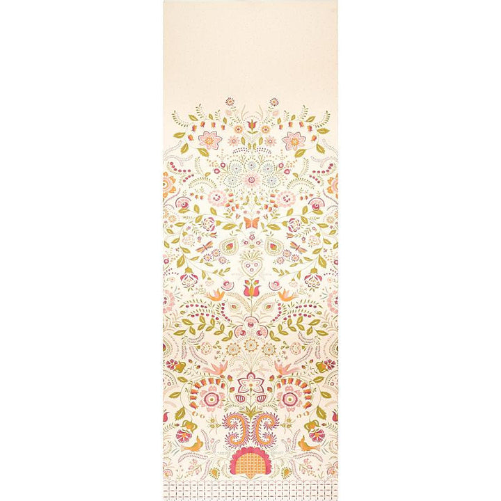 Orla Panel Magenta 5012150 by Schumacher Designer Wallpaper Bohemia 54.0" - Swanky Fabrics -