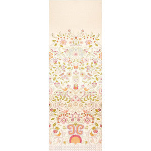 Schumacher Wallpaper Orla Panel Magenta 5012150