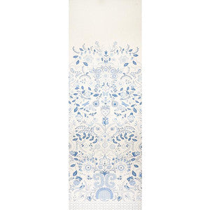 Schumacher Wallpaper Orla Panel Blue 5012151