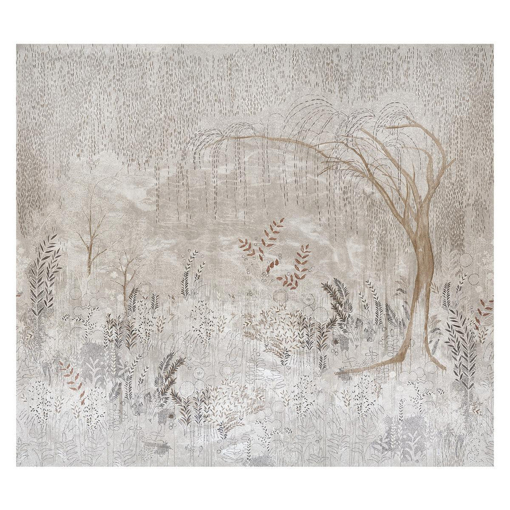 Bisou Tin 5010931 by Schumacher Designer Wallpaper Colette Cosentino - Swanky Fabrics -