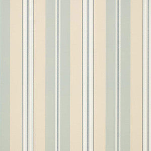 Schumacher Wallpaper Chalon Stripe Sky 5002483