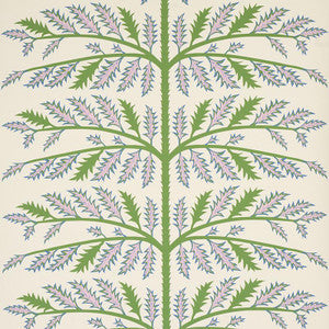 Schumacher Wallpaper Thistle Ivory 5011430