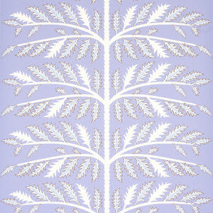 Schumacher Wallpaper Thistle Lavender 5011431