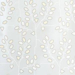 Schumacher Wallpaper Tumble Weed Silver White 5011421