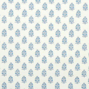 Schumacher Wallpaper Aditi Blue 5011930
