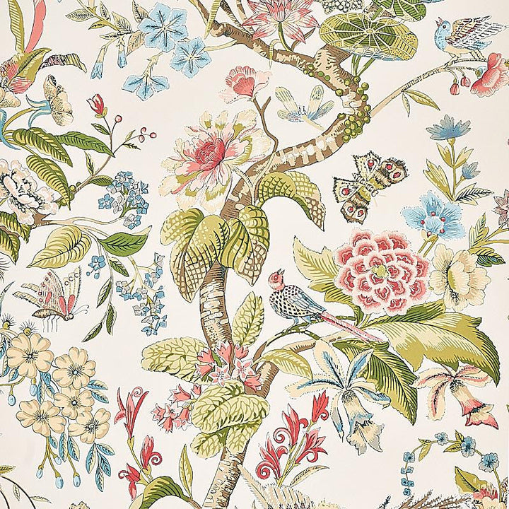 Cranley Garden Document 5011722 by Schumacher Designer Wallpaper Signature Schumacher 27.0" - Swanky Fabrics -