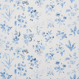 Schumacher Wallpaper Floreana Blue 5010681