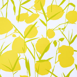 Schumacher Wallpaper Joan Yellow 5010780