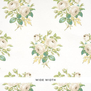 Schumacher Wallpaper Loudon Rose Ivory 5012030