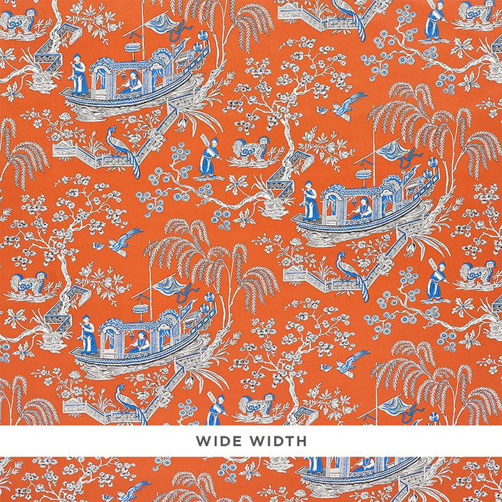 Matsudana Spice 5011992 by Schumacher Designer Wallpaper Schumacher Classics 27.0" - Swanky Fabrics -