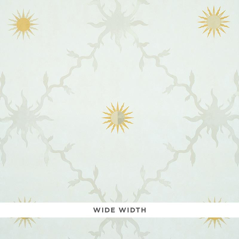 Palladio Trellis Neutral 5011371 by Schumacher Designer Wallpaper Misterioso 54.0" - Swanky Fabrics -