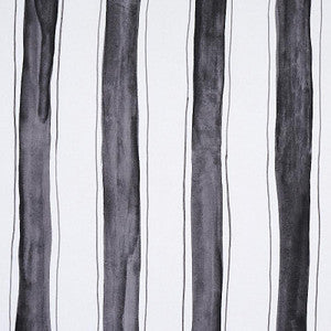 Schumacher Wallpaper Tracing Stripes Black 5012172