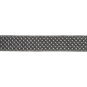 Schumacher Trim Directoire Tape Black 68646