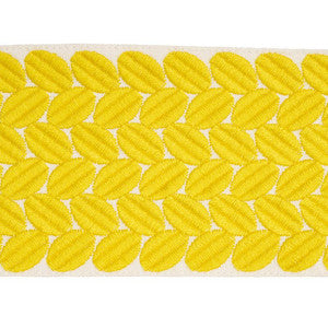 Schumacher Trim Berkeley Tape Wide Yellow 70659