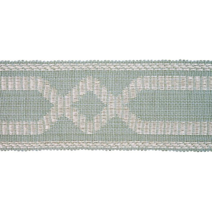 Briar Raffia Tape Sage 77582 by Schumacher Designer Trim New Traditional - Swanky Fabrics -