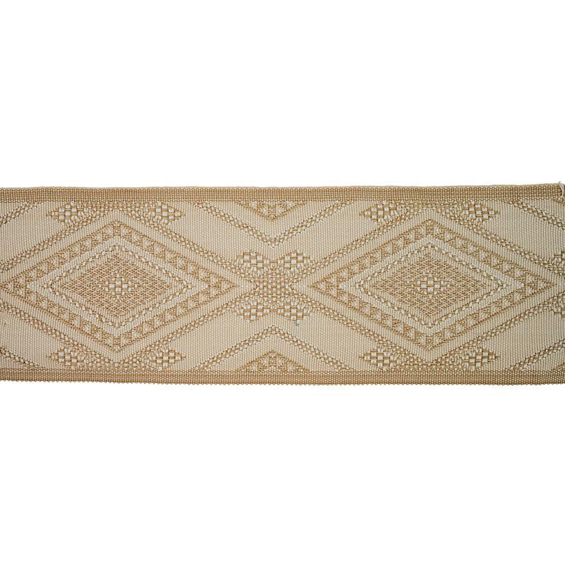 Boulton Tape Natural 77590 by Schumacher Designer Trim New Traditional - Swanky Fabrics -